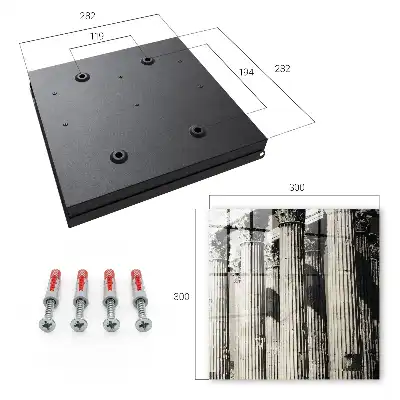 Key box for home Antique columns without color