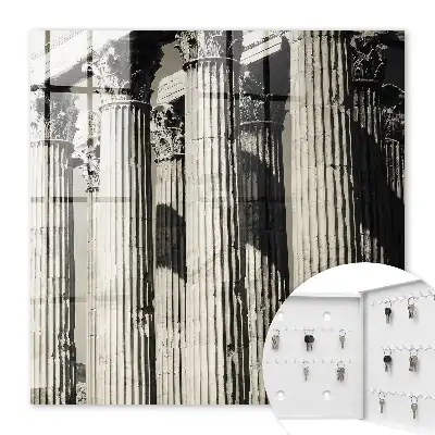 Key box for home Antique columns without color