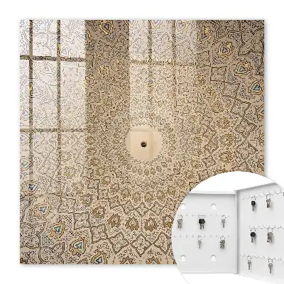 Decorative key box Ornate mandala of symmetry and elegance