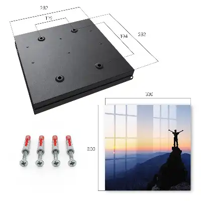 Key box for home Sunset's Triumph of Nature