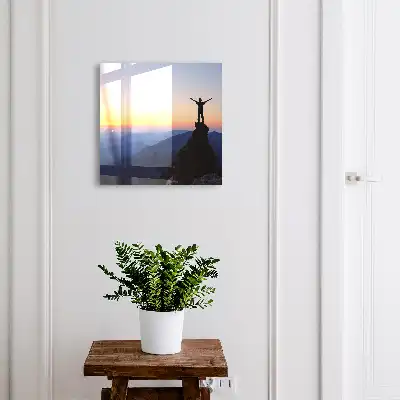 Key box for home Sunset's Triumph of Nature
