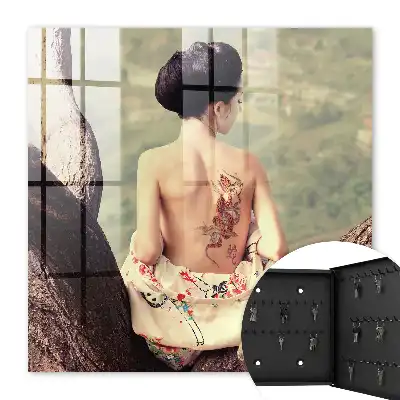 Key cabinet Harmony of nature tree tattoo