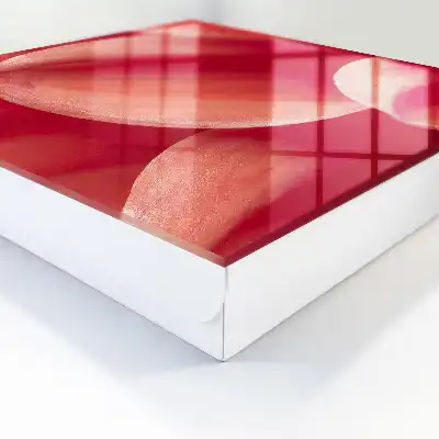 Key box for home Floral intimacy in warm colors