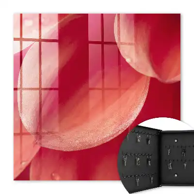 Key box for home Floral intimacy in warm colors
