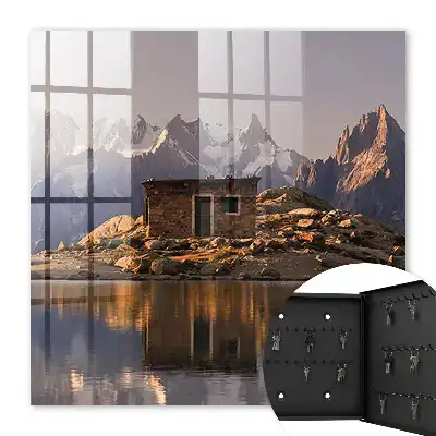 Key box for home The mountain peace of the lake's surface