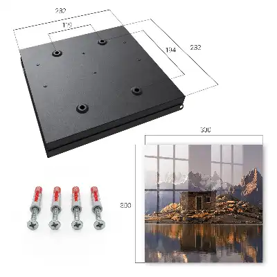 Key box for home The mountain peace of the lake's surface