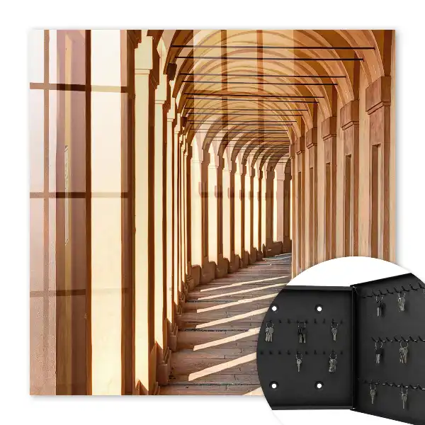 Key cabinet Architectural elegance with long shades