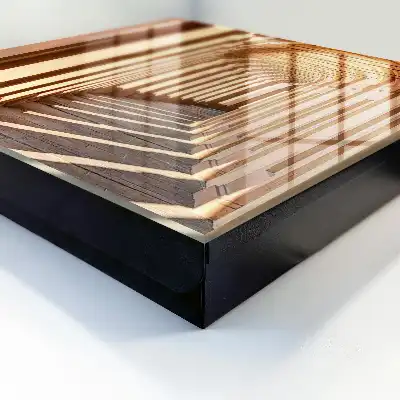 Key cabinet Architectural elegance with long shades