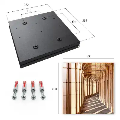 Key cabinet Architectural elegance with long shades
