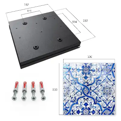 Decorative key box Decorative tile patterns