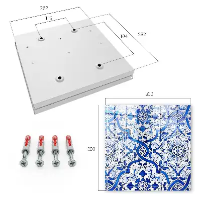 Decorative key box Decorative tile patterns
