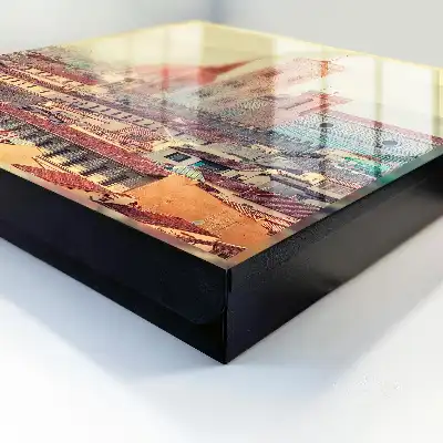 Wall mounted key cabinet The urban elegance of classic buildings
