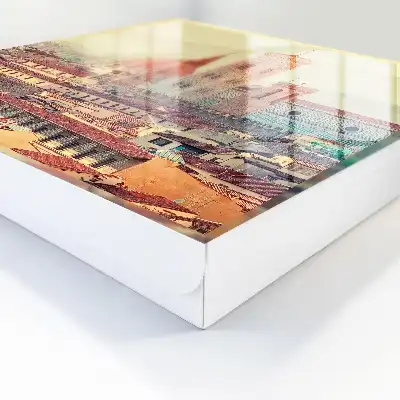 Wall mounted key cabinet The urban elegance of classic buildings