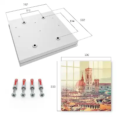 Wall mounted key cabinet The urban elegance of classic buildings
