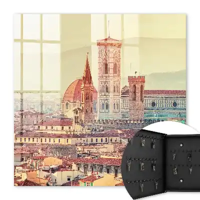 Wall mounted key cabinet The urban elegance of classic buildings