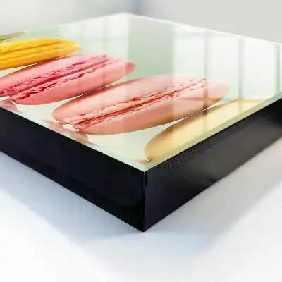 Key cabinet Colorful delicacies in a pastel background