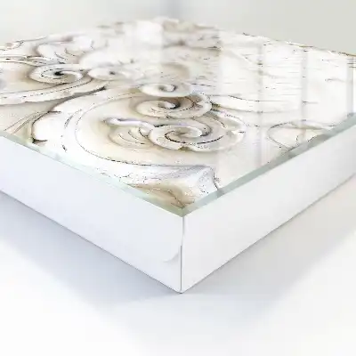 Wall mounted key box Floral ornaments with a motif