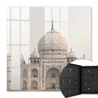 Decorative key box A majestic building with finesse decorations