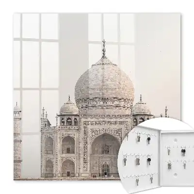 Decorative key box A majestic building with finesse decorations