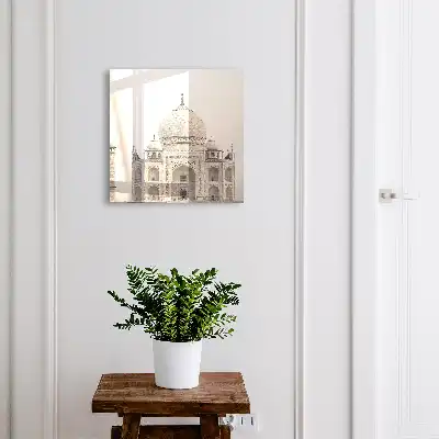 Decorative key box A majestic building with finesse decorations