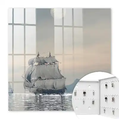 Key box for home Sea cruise on the morning sea