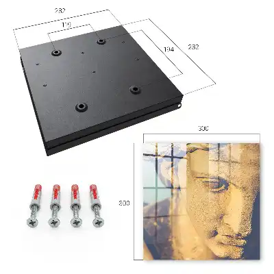 Wall mounted key box Quiet elegance in warm light