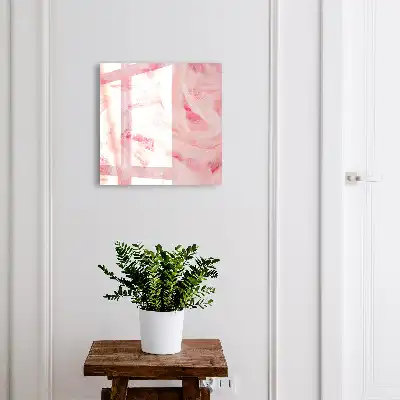 Key cabinet Pink feathers