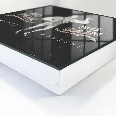 Key box for home Retro strongman motivational inscription