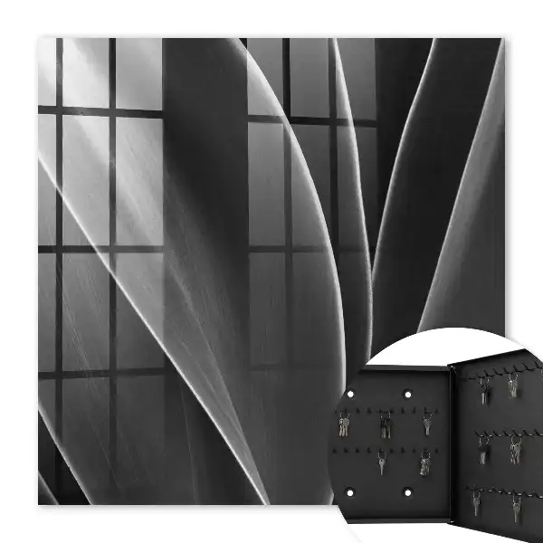 Key box for home Leaves of an abstractly elegant composition