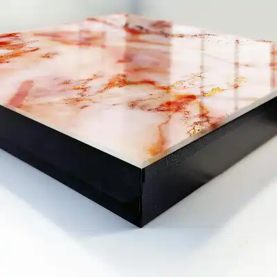 Decorative key box Marble pattern elegance luxury