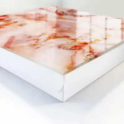 Decorative key box Marble pattern elegance luxury