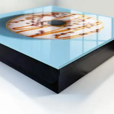 Decorative key box Sweet temptation with blue background