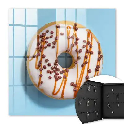 Decorative key box Sweet temptation with blue background