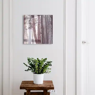 Key cabinet Foggy forest full of mystery