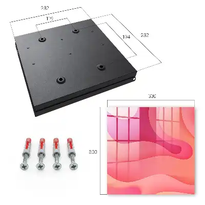 Key box for home Wave Energy Dynamic Pastel