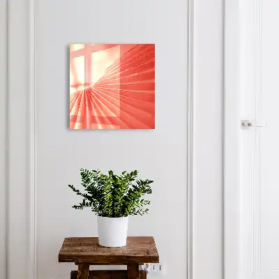 Wall mounted key cabinet The energy of color