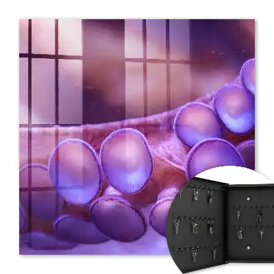 Wall mounted key cabinet Underwater harmony with a mysterious atmosphere