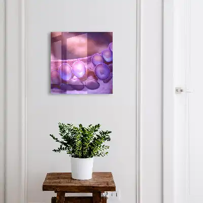 Wall mounted key cabinet Underwater harmony with a mysterious atmosphere