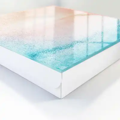 Wall mounted key box Pastel texture gradient structure