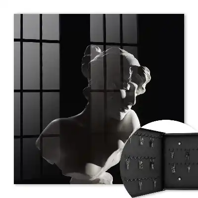 Key box for home Subtle sculpture of light and shadow