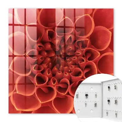 Wall mounted key box Floral pattern design