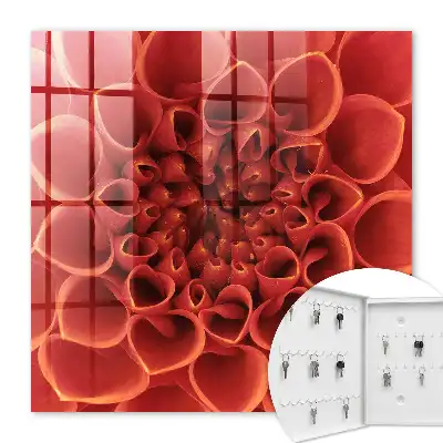 Wall mounted key box Floral pattern design
