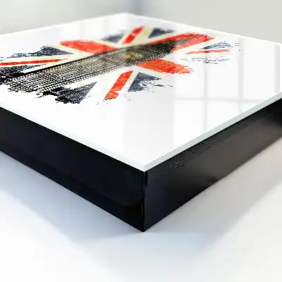 Key box for home British flag symbol