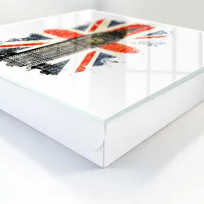 Key box for home British flag symbol