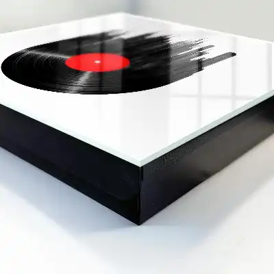 Key cabinet Music of the city of vinyl records