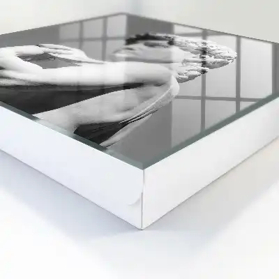 Wall mounted key box Classic elegance with a gray background