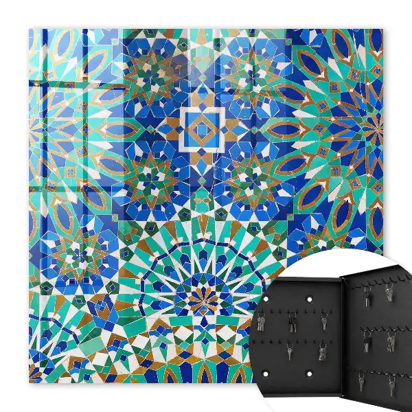 Key box for home Geometric mosaic patterns