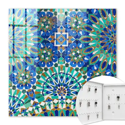 Key box for home Geometric mosaic patterns