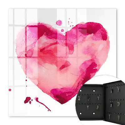 Decorative key box Heart of love energy emotionality