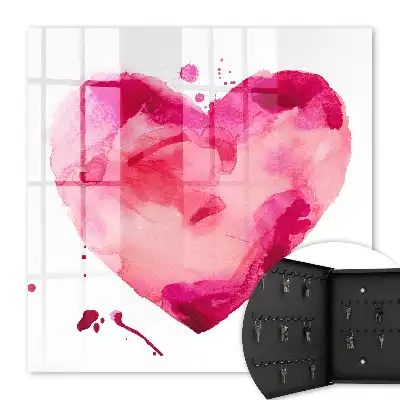 Decorative key box Heart of love energy emotionality